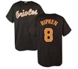 Baltimore Orioles Cal Ripken #8 Black T-Shirt