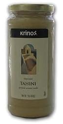 Tahini, Ground Sesame Seeds (krinos) 1lb