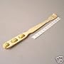 DELUXE BACKSCRATCHER, EXTRA LONG REACH CUSTOM BACK SCRATCHER WITH THE DELUXE GINZU MASSAGE TRIPLE ROLLER WHEELS 18.5" to 19", SOLD AS A SET OF 2 BACKSCRATCHERS