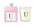 Archipelago Monograms Soy Candle U - Ukrainian Rose & Linden
