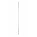 Chemglass CG-2079-03 Button Style Polished Stirrer Shaft For 5000mL - 22000mL Flask, 10mm Diameter x 600mm Length