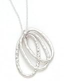 Baroni Organic Oval Layered Cable Chain Necklace