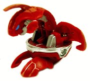 Bakugan Battle Brawlers Booster Pack Nova 12/Pyrus Evolution Dragonoid [Red]
