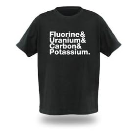 Fluorine Uranium Carbon Potassium
