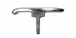 FORMING AND RAISING STAKE-SLIGHT ROUND, UNDERCUT END AND ROLLED END-SILVERSMI...