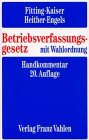 Betriebsverfassungsgesetz mit Wahlordnung