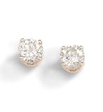 14k .50 CTW Round Diamond Stud Earrings (1/2ctw - I1/2 - J-K) (Clearance Priced) in Yellow Gold