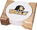 University of Tennessee Lady Vols Smokey 4 Absorbent Coaster Gift Set With Wooden Holder