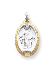 Sterling Silver Miraculous Medal