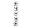 Blomus 65305 VIENTO Wind Ornament 5 Elements Round