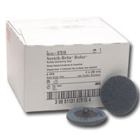 3M Automotive Products 7515 Scotch-Brite Roloc Surface Conditioning Discs - 2 Fine/Blue 25-Pack