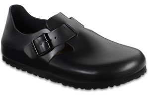 Birkenstock London Clog,Hunter Black, Mens Clogs Shoes