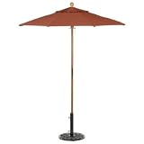 Sunbrella Market Umbrella 6 � - Canvas Henna - B000WAFJTU