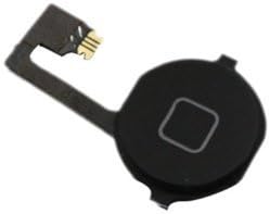 Iphone 4S Black Home Button w/ Flex Cable