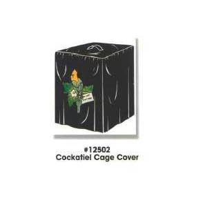 (Price/1)Cage Cover - Black W/grey Tiel (fits #121