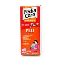 Pediacare Plus Children's Flu Bubblegum, 4-Ounce