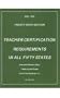 Teacher Certification Requirements in All Fifty States 2008-2009: How and Where to Get a Teaching Certificate in All Fifty States and D.C. (Teacher Certification Requirements, All Fifty States)