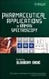 Pharmaceutical Applications of Raman Spectroscopy (Wiley Series on Technologies for the Pharmaceutical Industry)