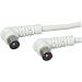 Male Coax Plug To Male Coax Plug Cable With 90 Degree Right 