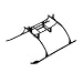 E-Flite Landing Skid and Battery Mount Set: Blade MCX