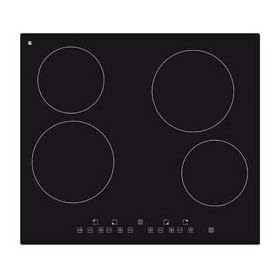 Baumatic HHC605 590mm Frameless Ceramic Hob in Black