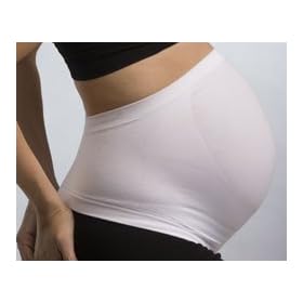 User-Friendly, Breathable Micro-Fiber Fabric, Extra Wide Belly and Lower Back Support Pregnancy Band ( Black,White,Nude )