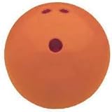 3 lb. Rubberized Bowling Ball (Orange)