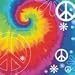 Woodstock Tie Dye Luncheon Napkins