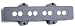 JAZZ PICKUP COVER REAR BLACK