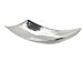 Kitchen & Housewares : Forum Accents Medium Stainless Steel Curved Serving Tray 12-in.