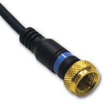 Cables To Go Velocity Mini-Coax - Antenna cable - F connector (M) - F connector (M) - 6 ft... by CTG