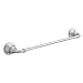 KOHLER K-11371-G Forte Sculpted 24-Inch Towel Bar, Brushed Chrome