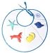 sarut seaside animal bib