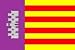 Flagge 90 x 150 : Mallorca (E)