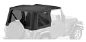 Bestop 51193-35 Replace-a-top Black Diamond Soft Top with Tinted Windows