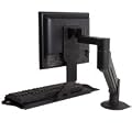 7509 - LCD data entry arm with flip-up keyboard
