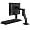 7509 - LCD data entry arm with flip-up keyboard