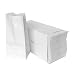 2 lb. White Paper Bag 500/Bundle