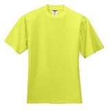 JERZEES - 50/50 Cotton/Poly T-Shirt Safety Green -M