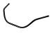 Torker Hi-Rise Cruiser Handlebar 4.75" 25" 1" Black