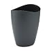 Black Elliptical Profile Waste Container, 5 Gallons