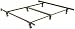 California King Inst-A-Matic Bed frame w/Legs &amp; Carpet Rollers