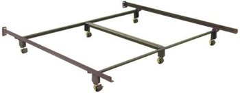 Kitchen: California King Inst A Matic Bed frame w/Legs & Carpet Rollers