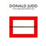 Donald Judd: Prints And Works In Editions book cover
