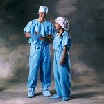 Kimberly-clark Scrub Suits Large Shirt