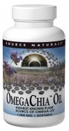 Source Naturals Omega Chia Oil 1000mg, 120 Softgels