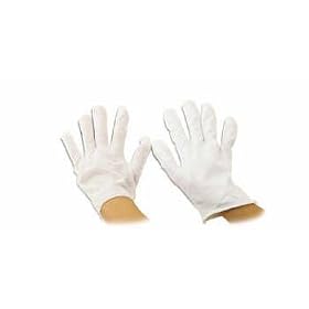 COTTON GLOVES WHITE LIGHTWEIGHT STYLE BOX OF 12 PAIR