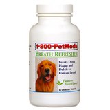 1-800-PetMeds Breath Refresher Chewable Tablets 60 Ct