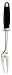 Pedrini Black & Satin Stainless Steel Fork