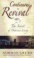 Continuous Revival: The Secret of Victorious Living